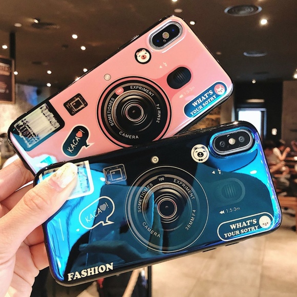 NEW iPhone Max/XR/XS/X/7/8/Plus Camera Theme Case - Picture 6 of 8